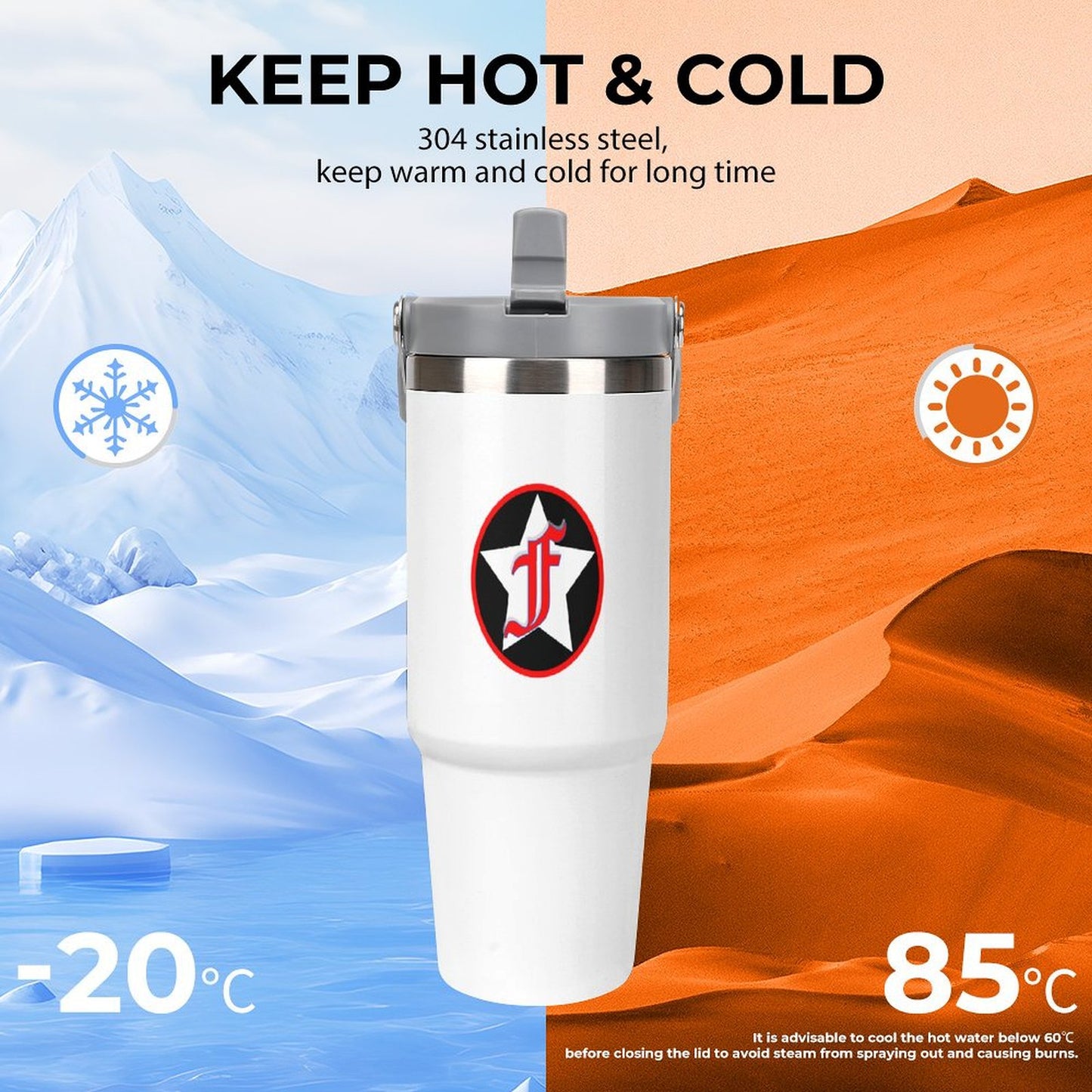 Tumbler with Top Handle