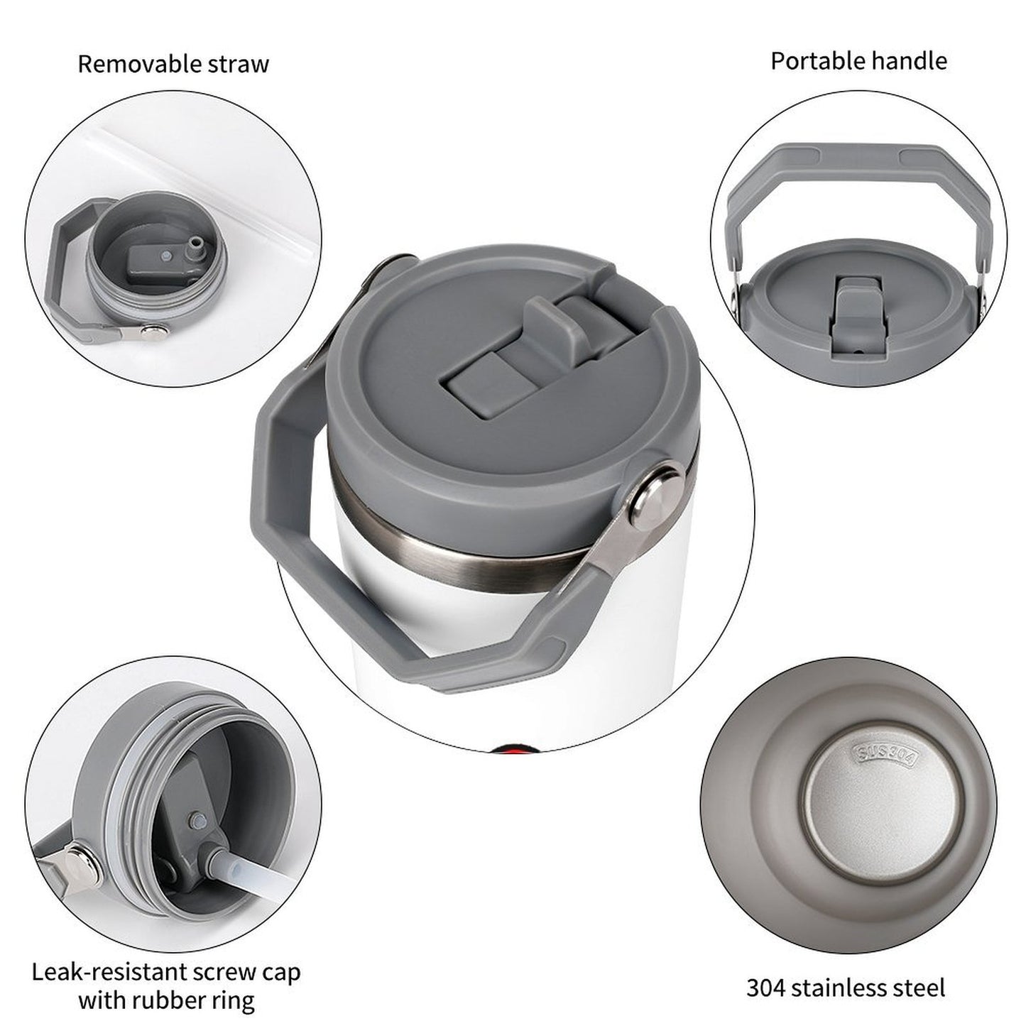 Tumbler with Top Handle