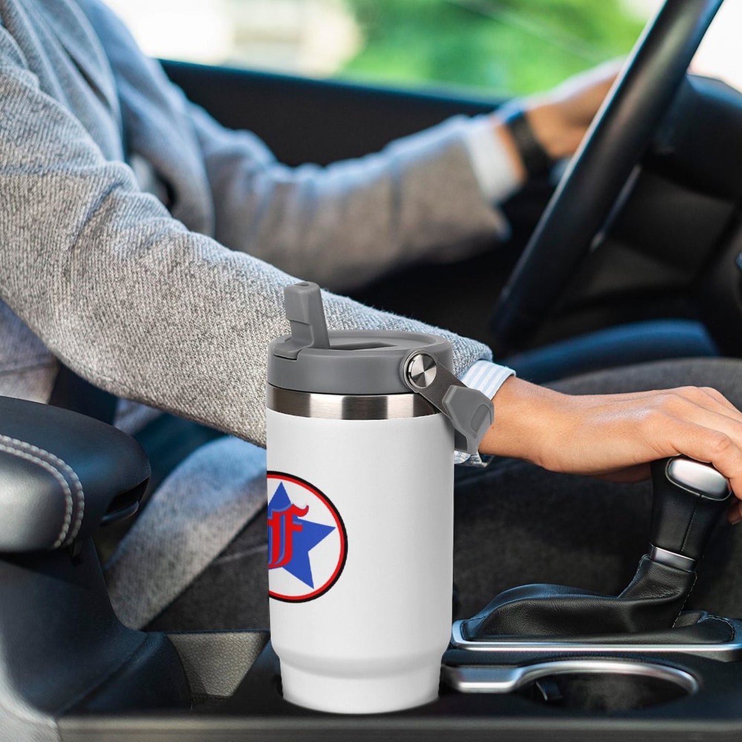 Tumbler with Top Handle