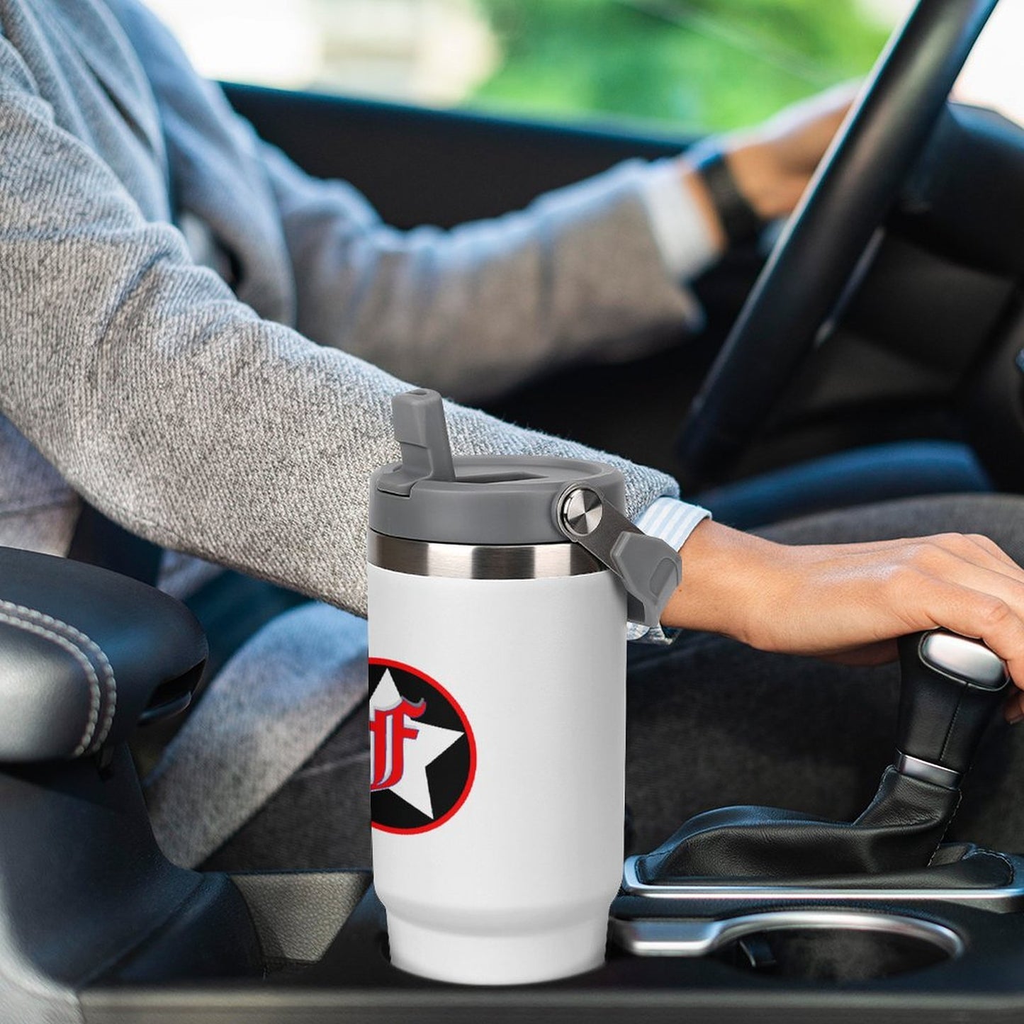 Tumbler with Top Handle